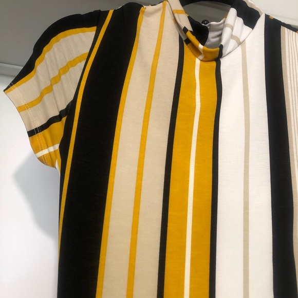 Forever 21 striped midi dress size L - Picture 3 of 8